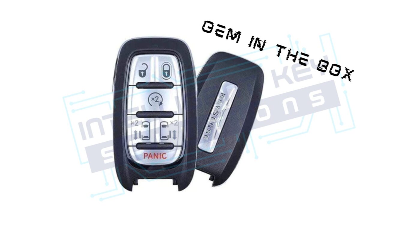 20172020 Chrysler Pacifica/Voyager 6BTN Smart Key w/KeySense OEM In