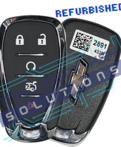 2021-2024 Chevrolet Camaro/Malibu 5 Btn Smart Key (HYQ4ES/ 13522891) OEM REFURBISHED w/LOGO