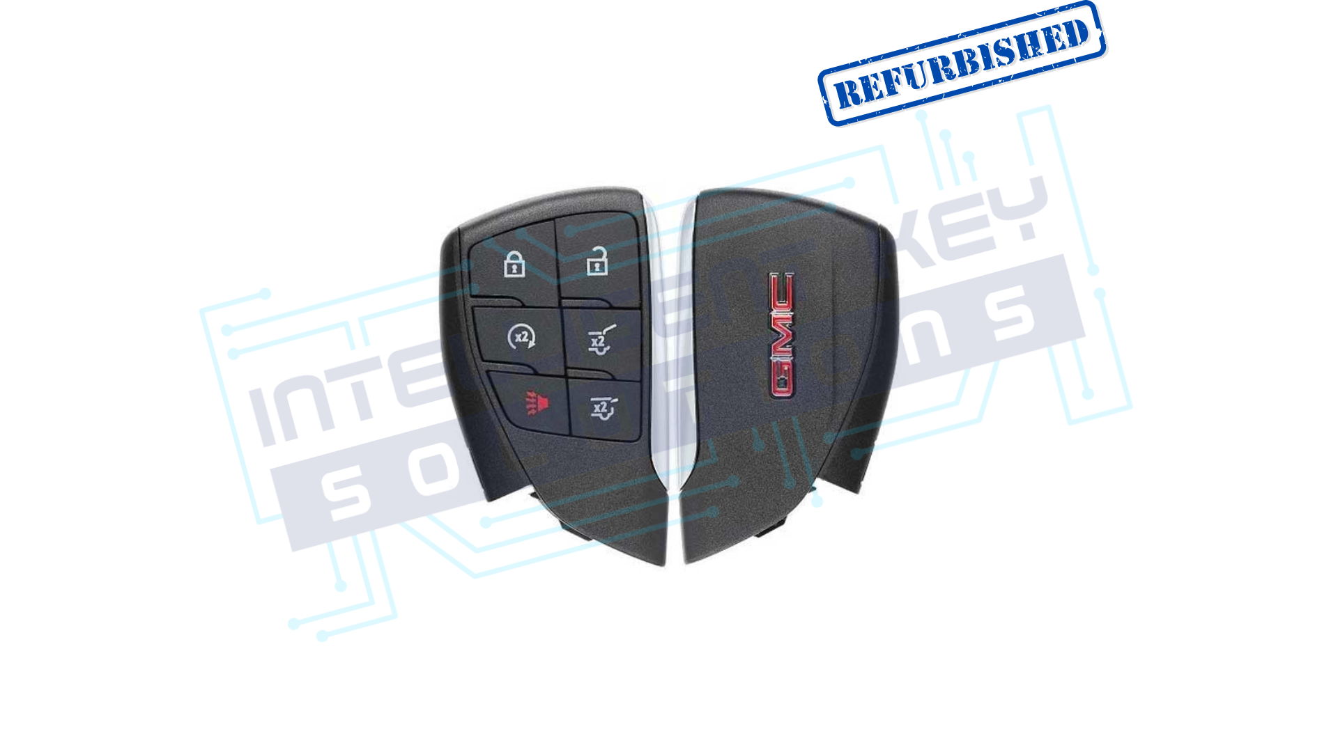 2021-2024 GMC Yukon 6 Btn Smart Key OEM REFURBISHED w/LOGO