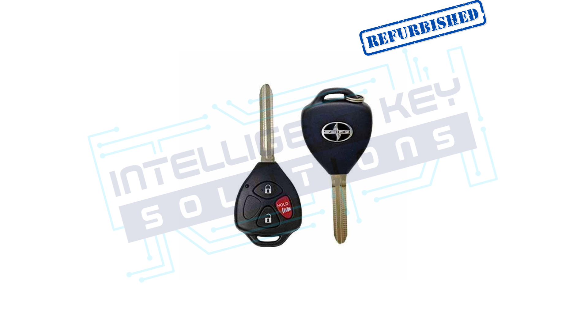 2007-2012 Scion3Btn (67 Chip) Remote Head Key OEM REFURBISHED