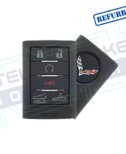 2015-2019 Chevrolet Corvette 6 Btn Smart Key OEM REFURBISHED w/LOGO