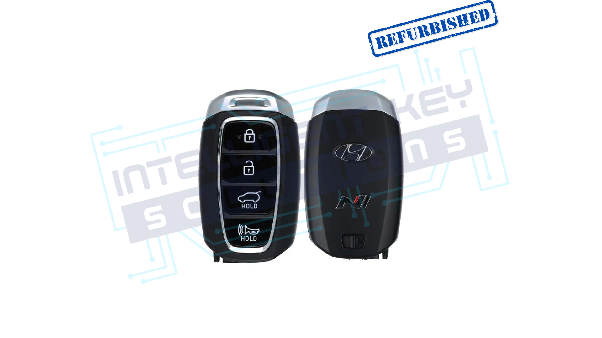 2019-2022 Hyundai Veloster N 4 Btn Smart Key OEM REFURBISHED w/LOGO