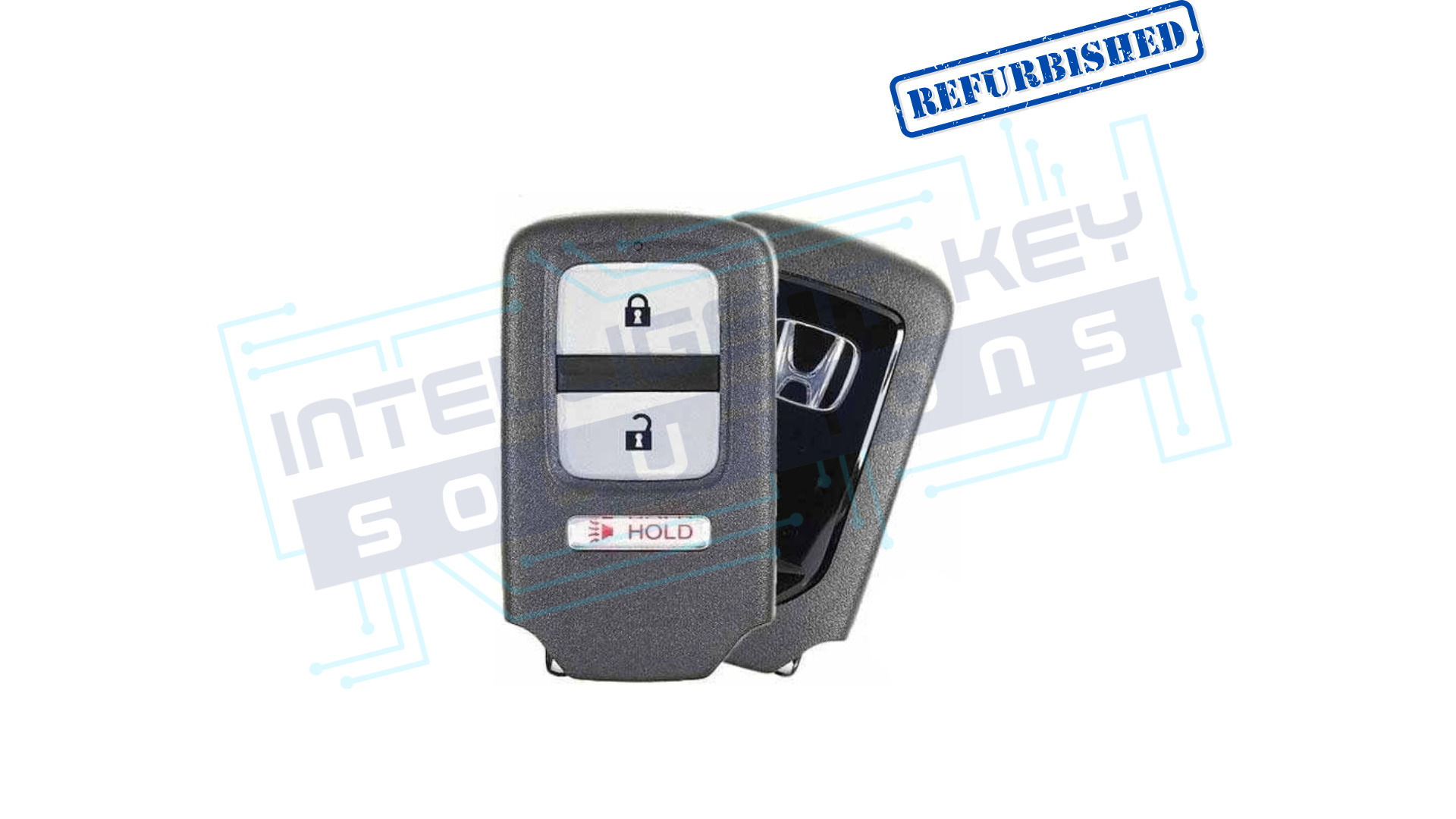 2013-2015 Honda Crosstour 3 Btn Smart Key OEM REFURBISHED w/LOGO