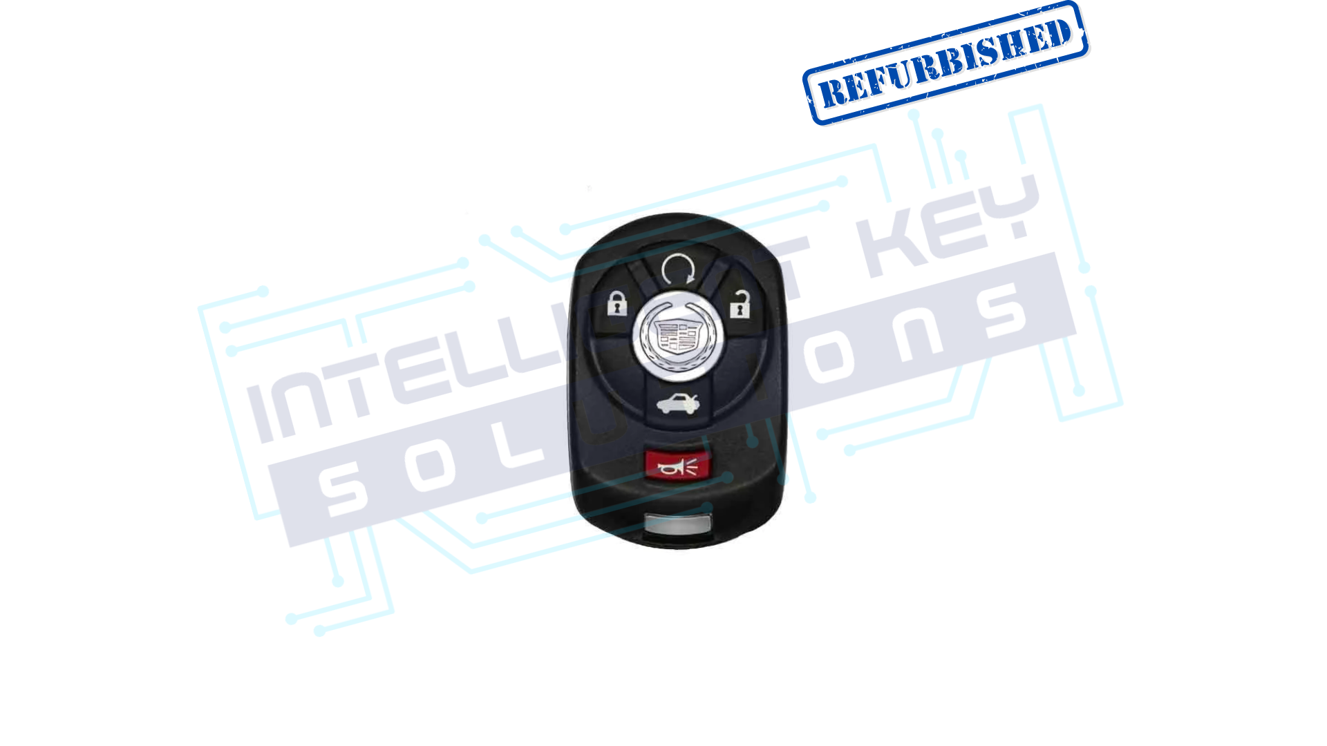 2005-2007 Cadillac STS 5Btn Smart Key( 15212382 / M3N65981403) OEM REFURBISHED w/LOGO