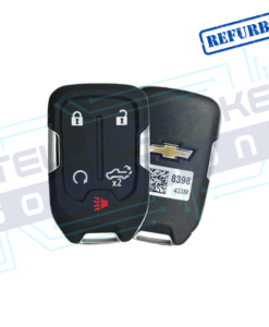 2019-2023 Chevrolet Silverado 5 Btn Smart Key OEM REFURBISHED w/LOGO