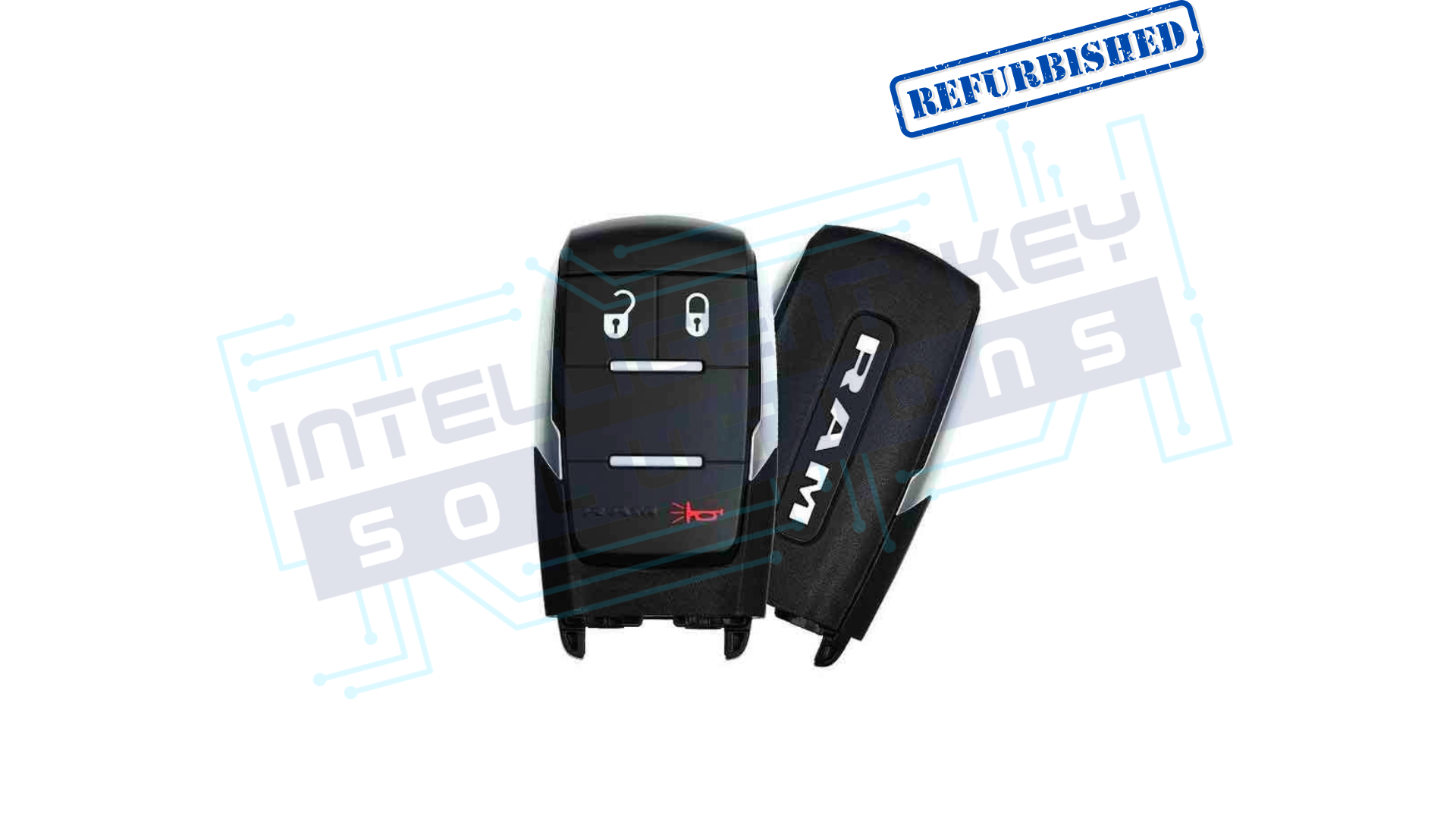 2019-2023 Dodge Ram 2500/3500 3Btn Smart Key (GQ4-76T) OEM REFURBISHED w/LOGO