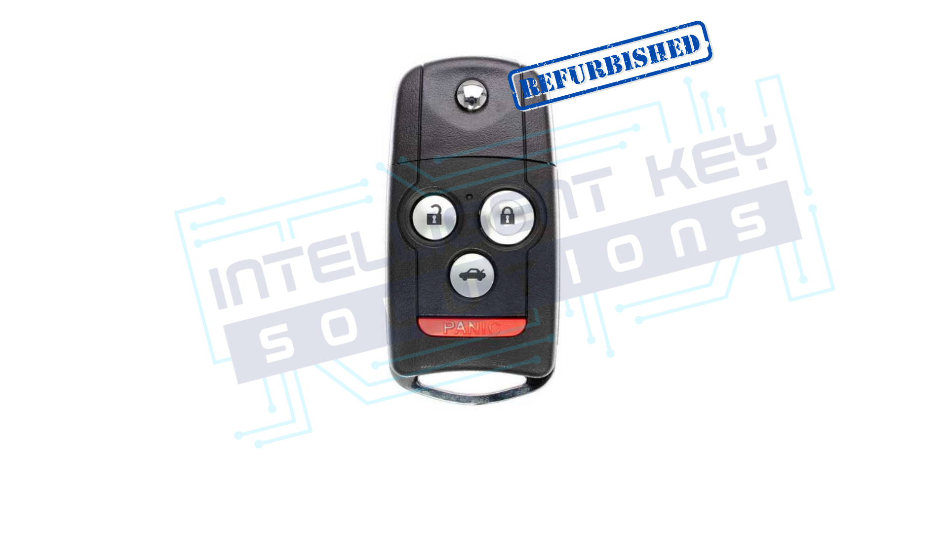 2009-2014 Acura 4btn Flip Key (35113-TK4-A00 / MLBHLIK-1T / Driver 1) OEM Refurbished NO LOGO