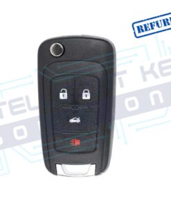 2010-2019 GM 4Btn Flip Key NON PROX, OEM REFURBISHED NO LOGO