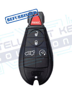 2011-2013 Dodge  5Btn NON PROX Fobik (05026537 / IYZ-C01C) OEM REFURBISHED W/LOGO
