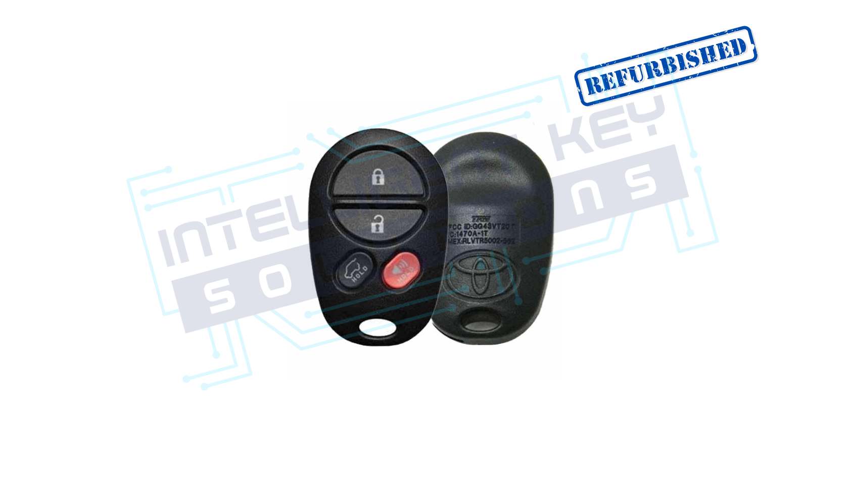 2008-2013 Toyota Highlander 4-Button Keyless Entry Remote OEM REFURBISHED