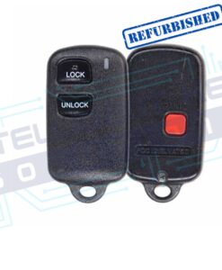 1998-2006 Toyota 3Btn Keyless Entry Remote (39742-0C010 / ELVATDD) OEM REFURBISHED W/LOGO