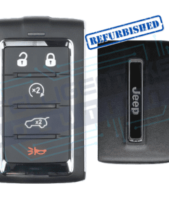 2024-2025 Jeep Grand Cherokee 5Btn Smart Key (68577124AB / 2BAHD-KFW1) OEM REFURBISHED W/LOGO