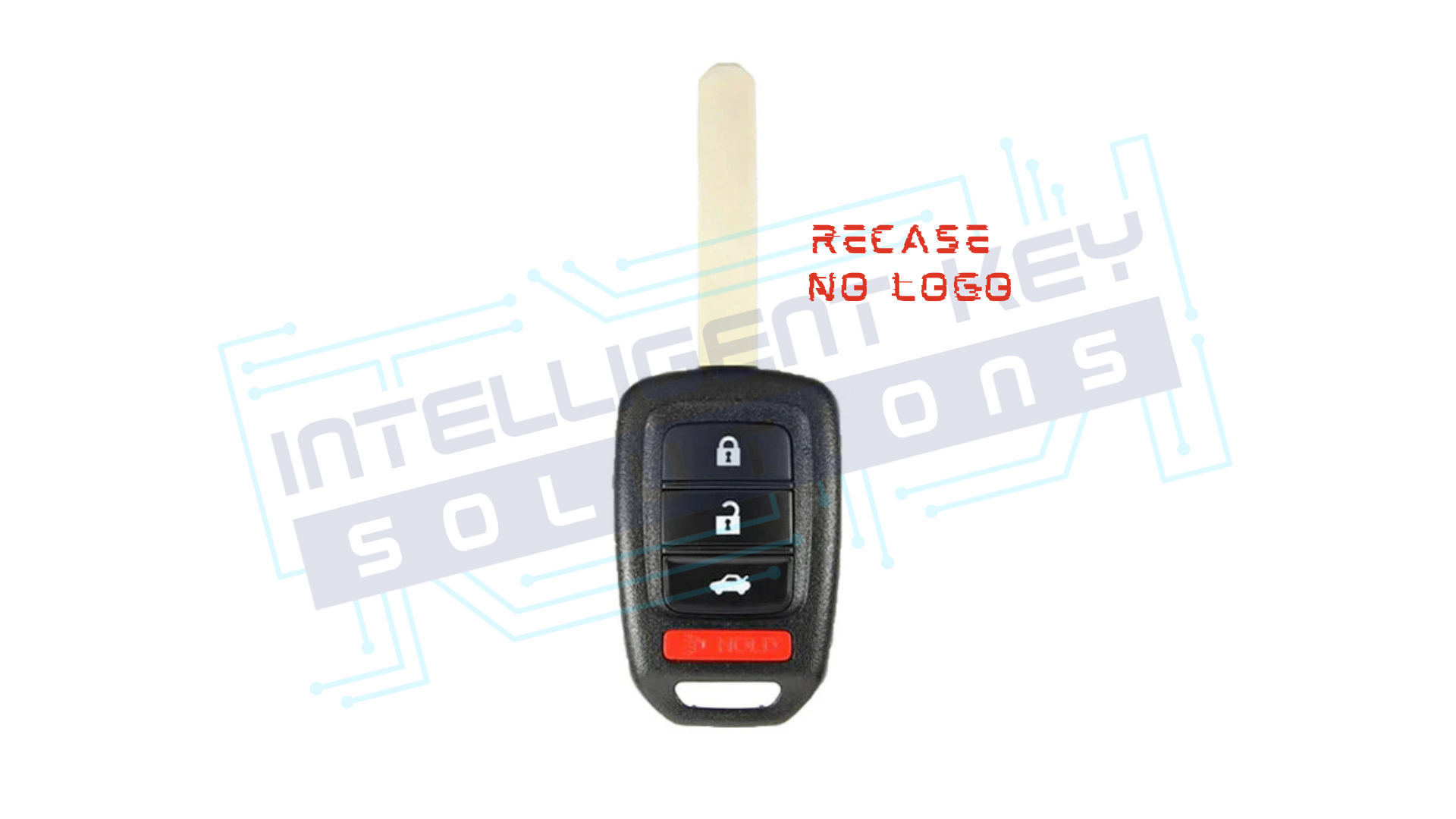 2013-2017 Honda Accord/Civic 4btn Remote Head Key (MLBHLIK6-1T W/Trunk) OEM  Refurbished NO LOGO – Intelligent Key Solutions