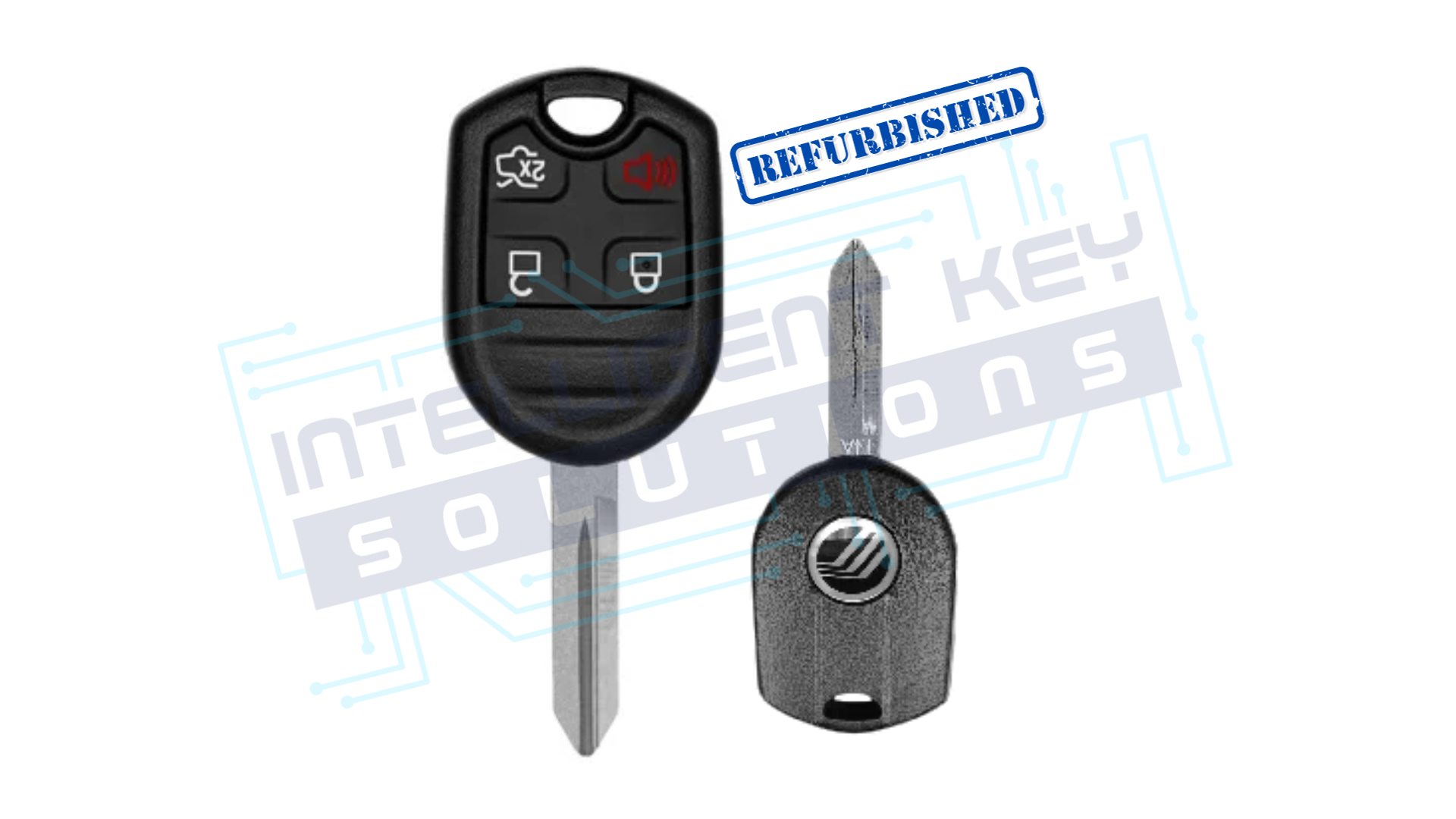 2007-2011 Mercury 4Btn Remote Head Key (R7041) OEM REFURBISHED