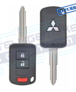 2016-2024 Mitsubishi 3btn Remote Head Key (OUCJ166N/Model: 07) OEM REFURBISHED w/LOGO *** ACTUALLY UNLOCKED INSTEAD OF MODIFIED WITH A SEPARATE CHIP ADDED LIKE THE OTHER GUYS DO!***