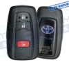 2021-2022 Toyota Prius 3btn Smart Key (HYQ14FLA/231451-3450 G) OEM REFURBISHED w/LOGO