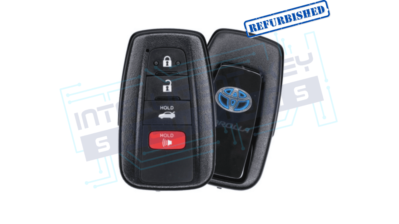 2020-2022 Toyota Corolla Hybrid LE 4btn Smart Key Japan Built (HYQ14FBN ...